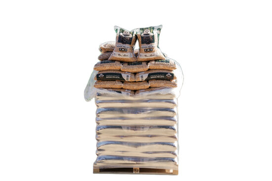 Kokskaidu granulas "Premium" 6mm, 975kg, palete